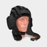 Black tank helmet Black tank helmet