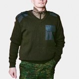Military khaki sweater Military khaki sweater
